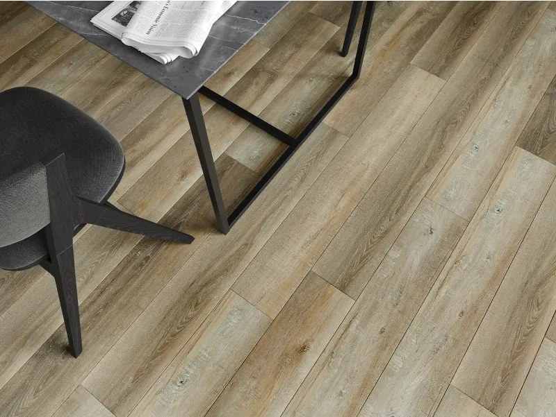Mexen Cortland próbka paneli winylowych SPC 6,5 mm, podkład IXPE 1,5 mm, 4 V-Fuga, Dąb - F1008-S
