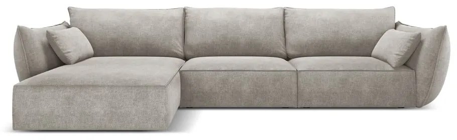 Jasnoszary narożnik (lewostronny) Vanda – Mazzini Sofas