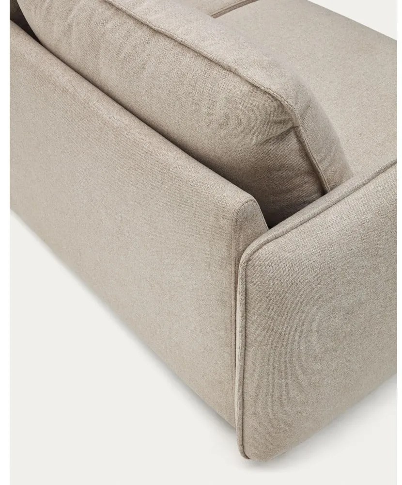 Beżowa rozkładana sofa 185 cm Carlota – Kave Home