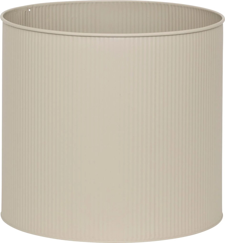 Donice metalowe, 2 sztuki, AZE, Ø 30 cm