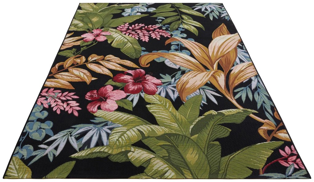 Dywan zewnętrzny Flair Liście wielokolorowe 80 cm x 165 cm