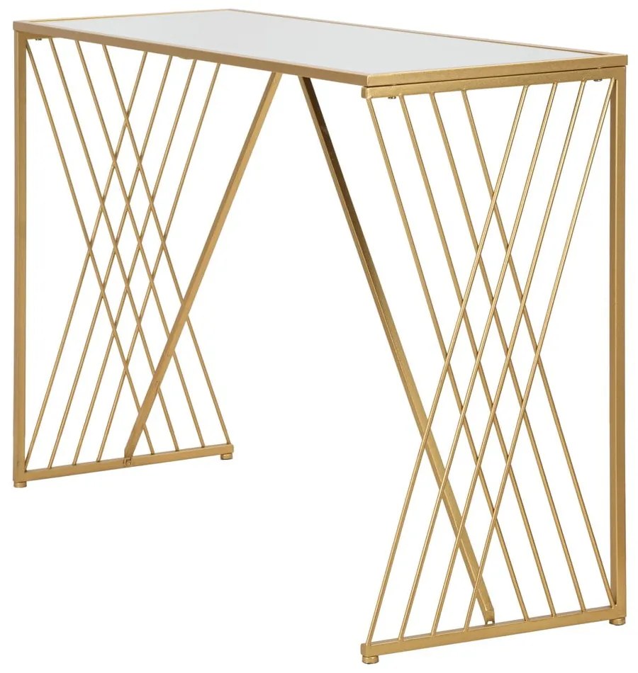 Konsola w kolorze złota 40x120 cm Easy – Mauro Ferretti