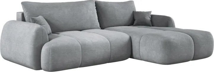 Narożnik COCO z funkcją spania poduszkami i pojemnikiem Cloud 81 DOMOHOME