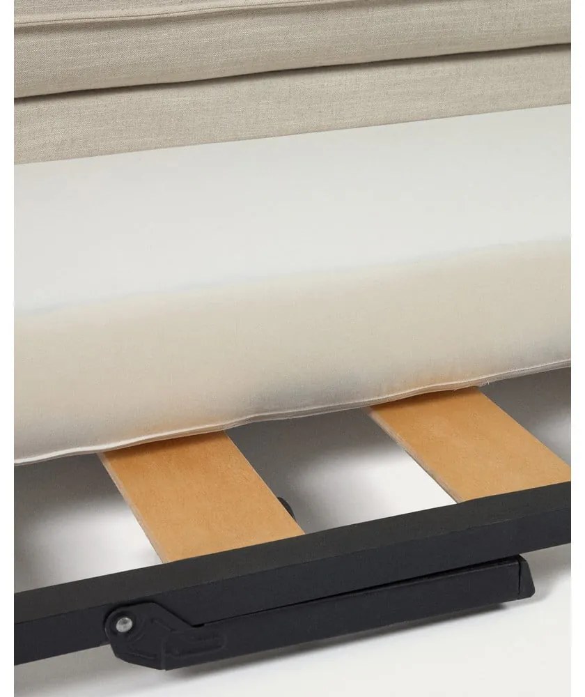 Szarobeżowa rozkładana sofa 210 cm Tanit – Kave Home