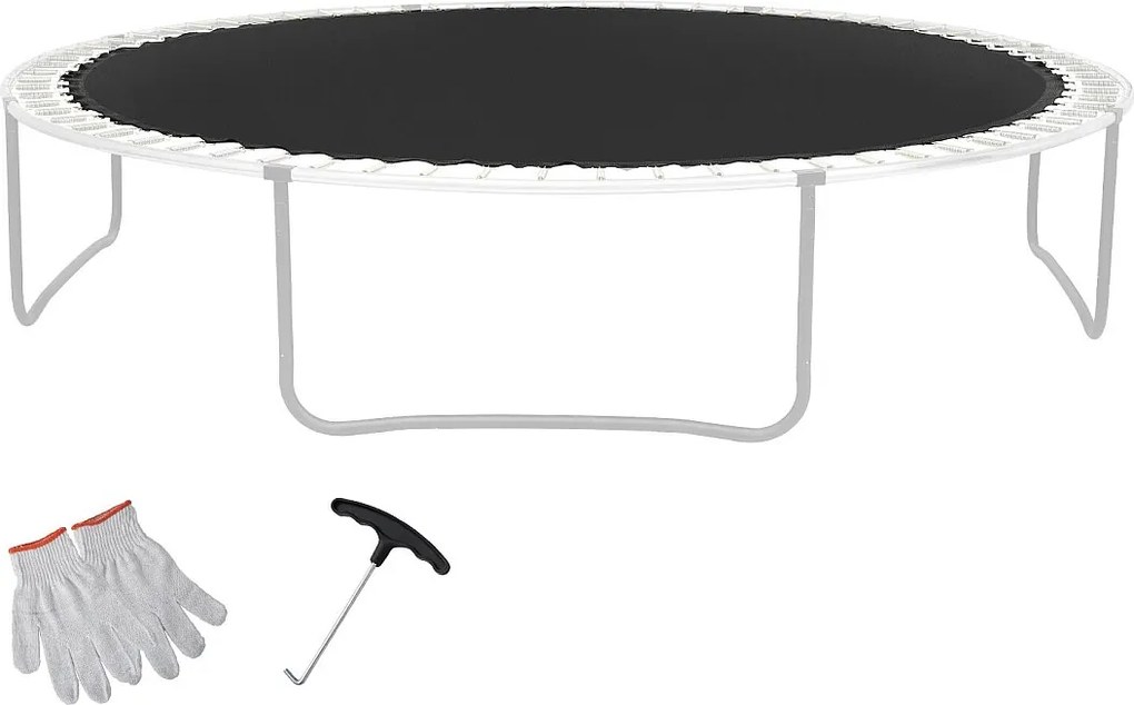 Zastępcza Matka dla Trampolina SucceBuy, Ramy 427 cm, 72 Pierścieni W-kształtnych, Fedra 16 do 18 cm