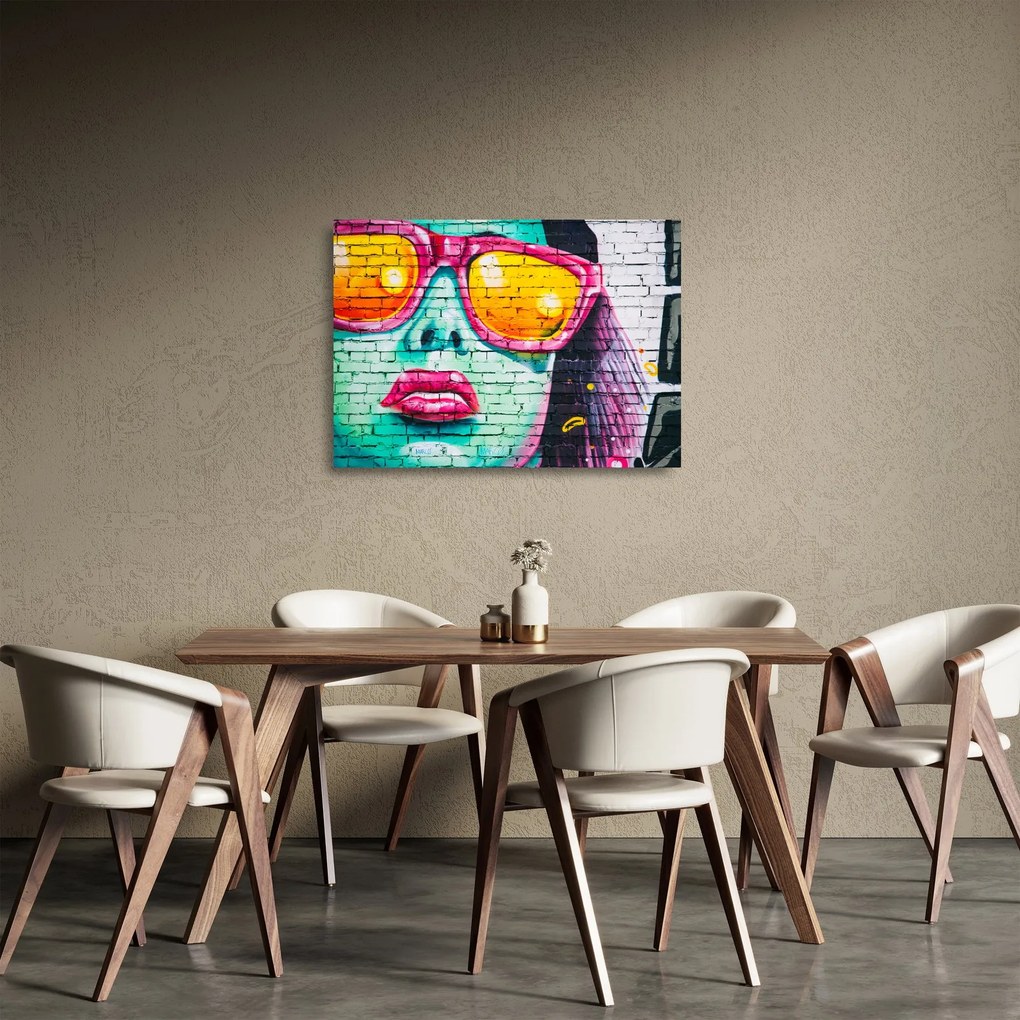 Obraz na szkle - Graffiti (70x50 cm)