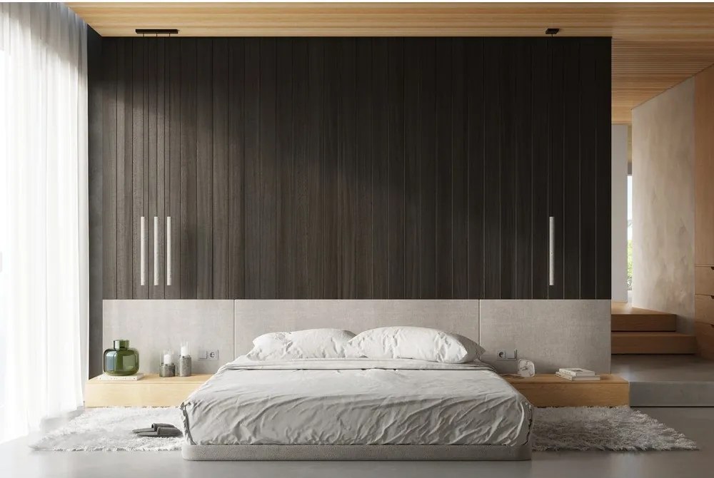 Szara lampa wisząca betonowa ø 19,5 cm Fideus – Sollux