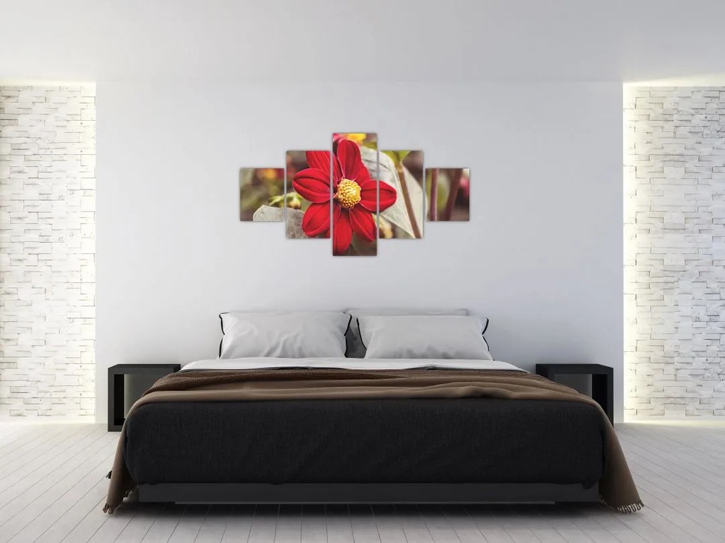 Obraz kwiatu (125x70 cm)