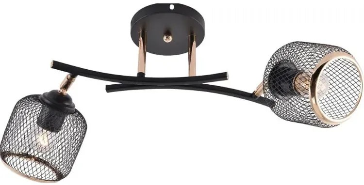 Nowoczesna lampa z dwoma kloszami - E1-Z29