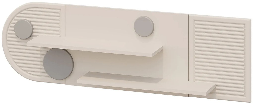 Kaszmirowa półka dziecięca ryflowana G0-P57