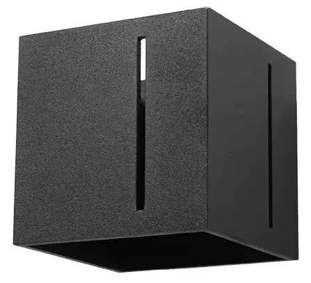 Czarny minimalistyczny kinkiet kostka - 5X EX525 G0-L57