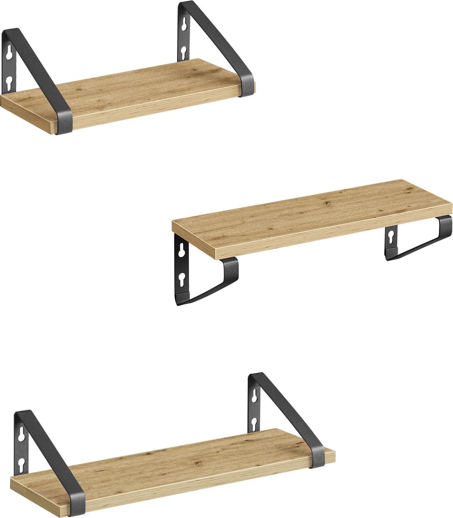Półki ścienne TAYLOR ARTISAN zestaw 3 szt.