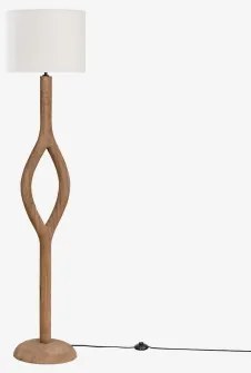 Lampa Podłogowa Gracia Z Drewna Mango Drewno Mango - Sklum