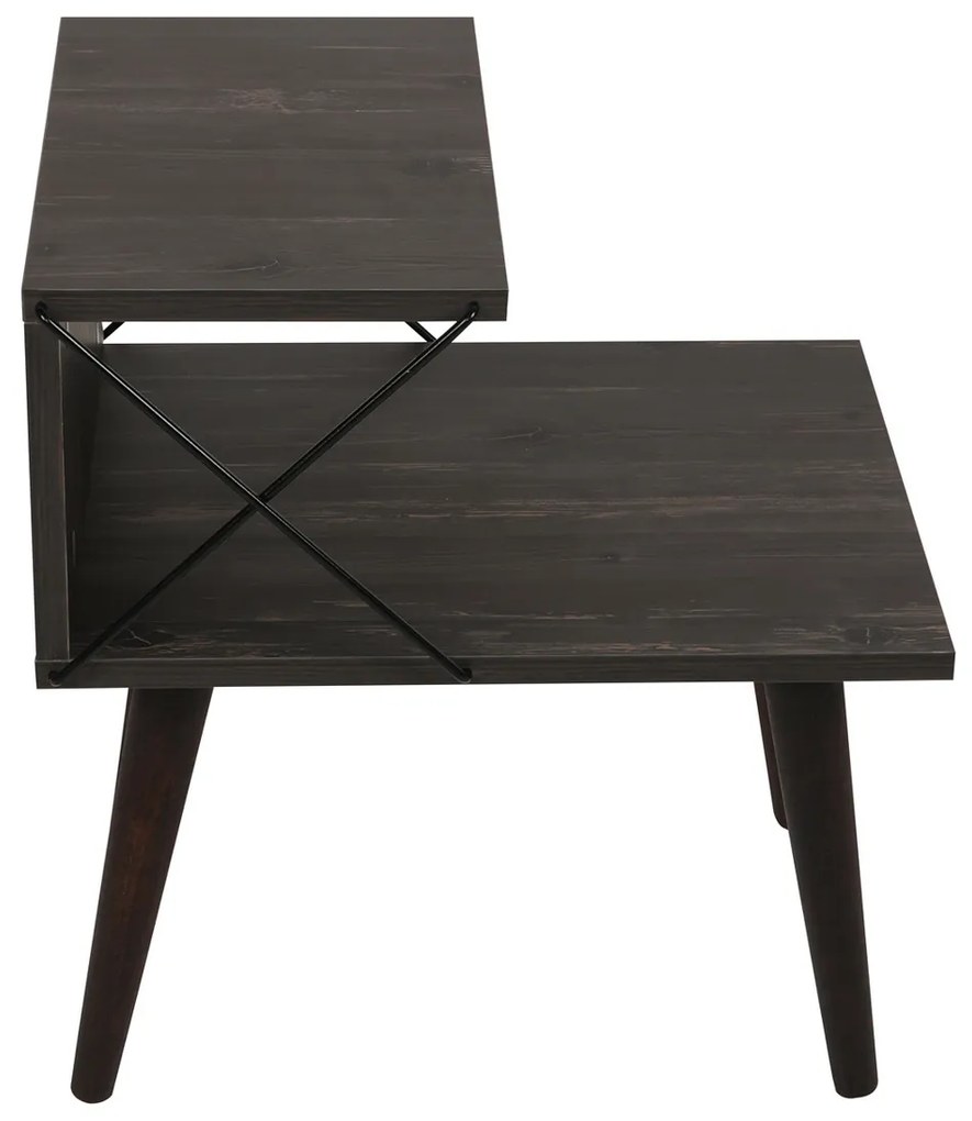 Stolik nocny Cross Dark Brown