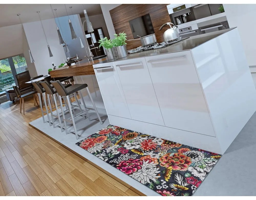 Chodnik Universal Ricci Flowers, 52x200 cm