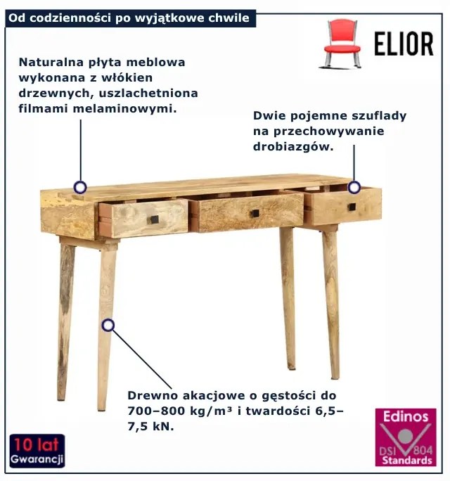 Nowoczesna konsola z drewna Z5-T87