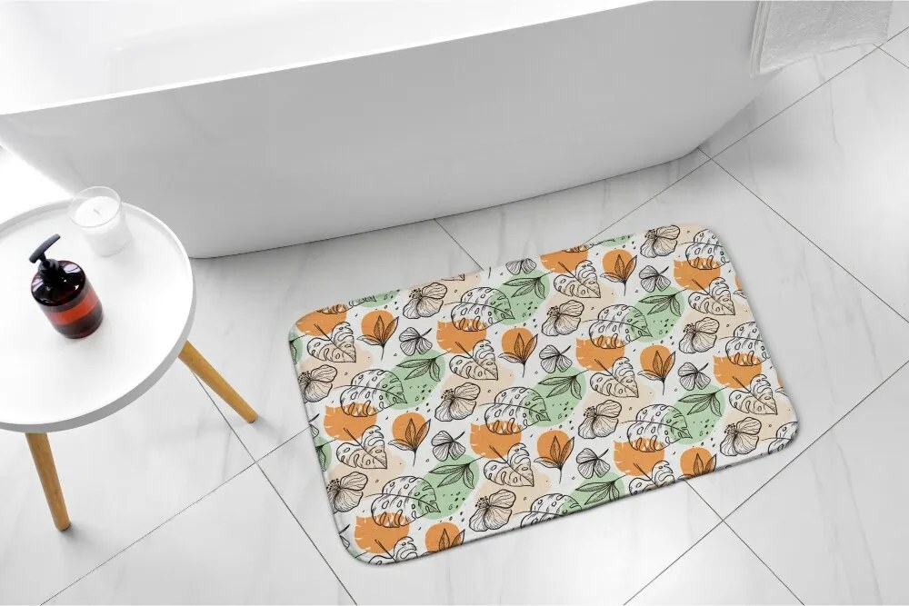 Dywanik łazienkowy Dywanik łazienkowy Kolorowe Liście