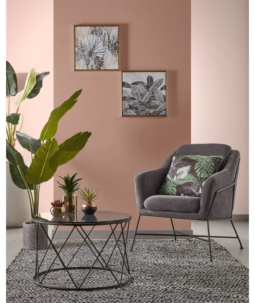 Szary fotel Brida – Kave Home