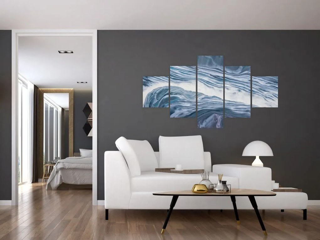 Obraz abstrakcji (125x70 cm)
