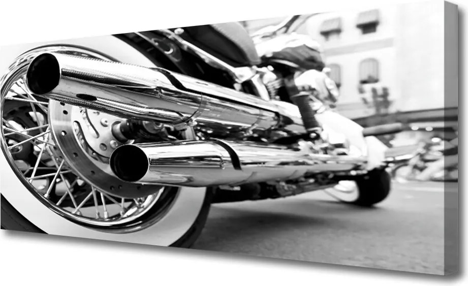 Obraz na płótnie Ikona Stylu: Motocykl