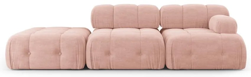 Jasnoróżowy szezlong Ferento – Cosmopolitan Design