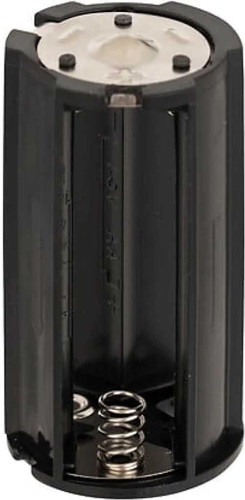 LED lampa stołowa FUNGHI 11,2 cm, czarna