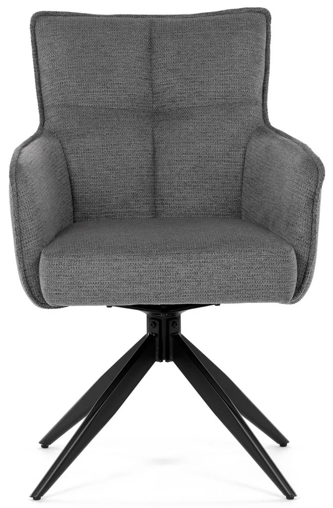 Zestaw krzeseł obiadowych z mechanizmem powrotnymDCH-P3170 GREY2, 2 szt.