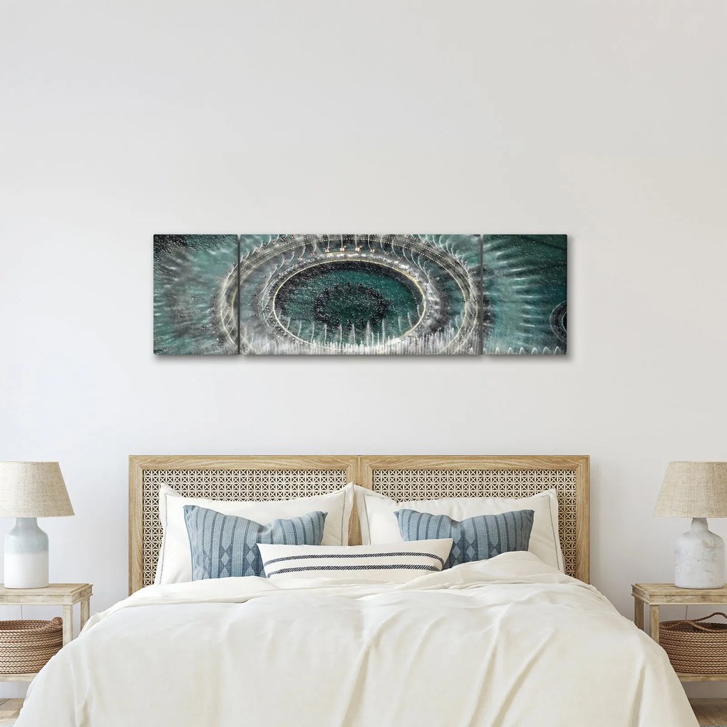 Obraz fontanny (170x50 cm)