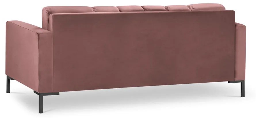 Różowa aksamitna sofa Cosmopolitan Design Bali