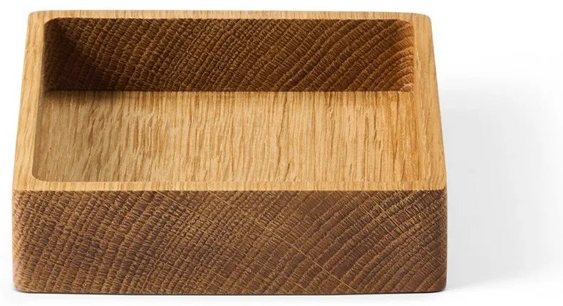Drewniany pojemnik dekoracyjny w naturalnym kolorze 11x11x3 cm Square S – LIND DNA