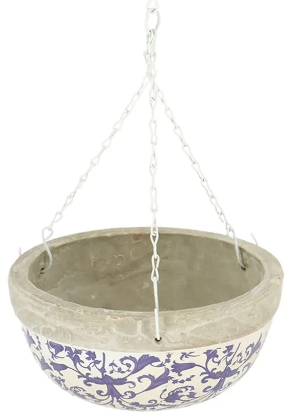 Ceramiczna wisząca i ścienna doniczka ø 25,5 cm – Esschert Design