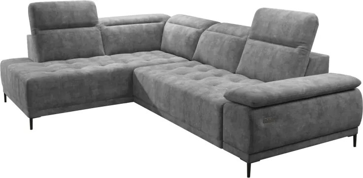 Narożnik FOCUS L z elektryczną regulacją siedziska WERSAL