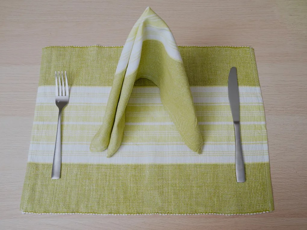 Praktyczne nakrycie stołu 32x47 cm z serwetką 40x40 cm FOOD Kolor: Pomarańczowy