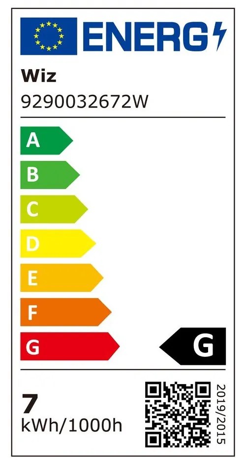Inteligentna żarówka filamentowa z gwintem E27, 6 W – WiZ