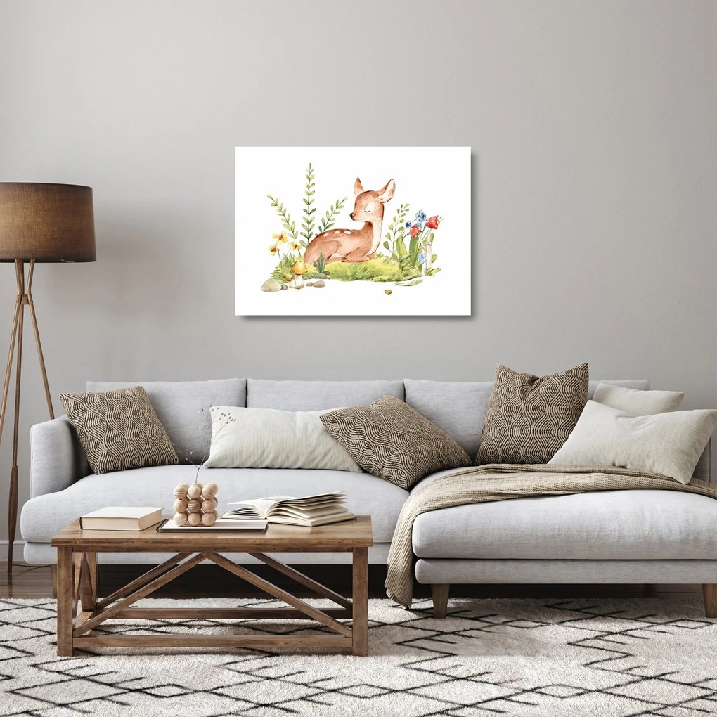 Obraz na szkle - Mały płowy (70x50 cm)