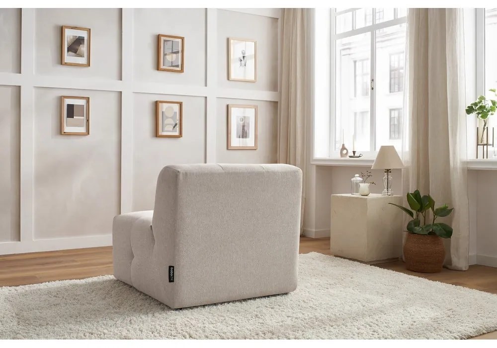 Beżowy moduł sofy Kleber – Bobochic Paris