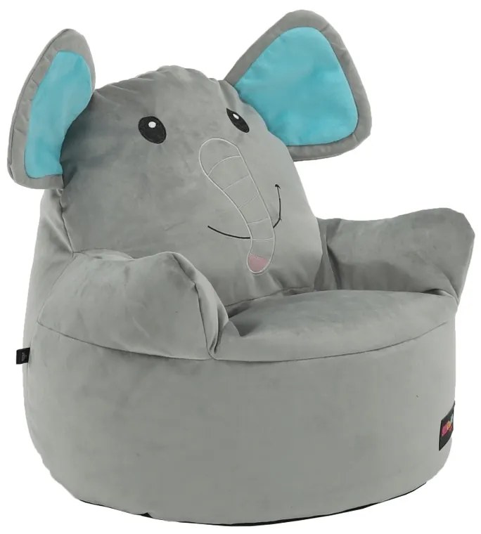 Puf dla dzieci Słonik Baby, 55 x 50 cm