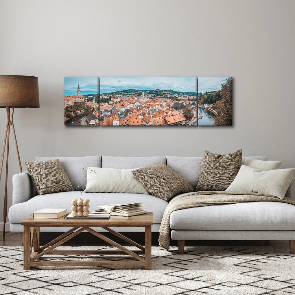 Obraz - Český Krumlov (170x50 cm)