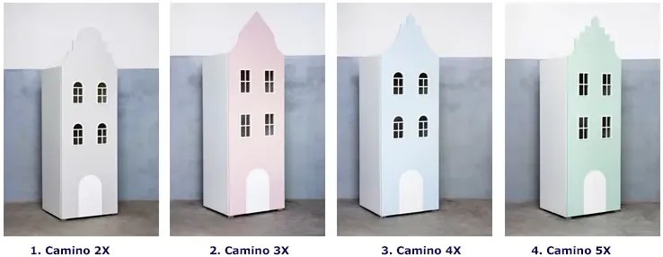Beżowa szafa domek Aplix 3X - 5 kolorów