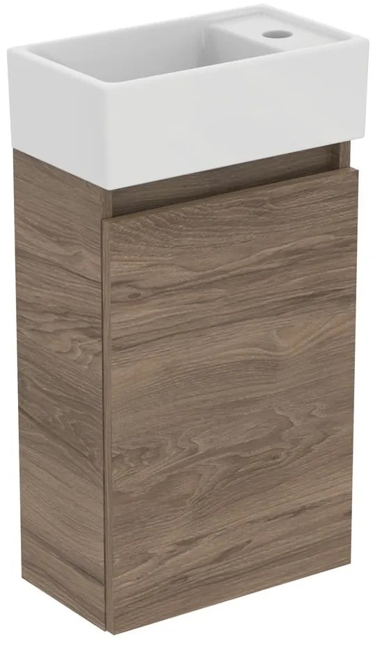 Wisząca szafka pod umywalkę w dekorze orzecha 35x55 cm Eurovit+ – Ideal Standard