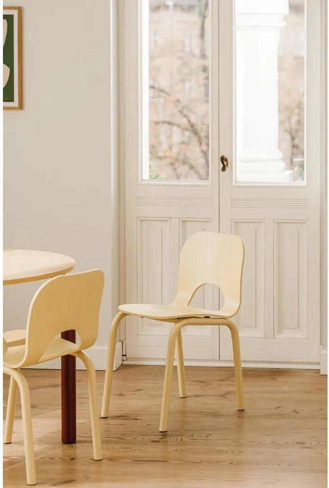 Żółte krzesło Atto – noo.ma