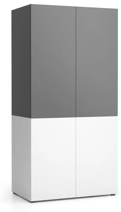 Szafka kuchenna NIKA 1000 x 600 x 2000 mm, grafit