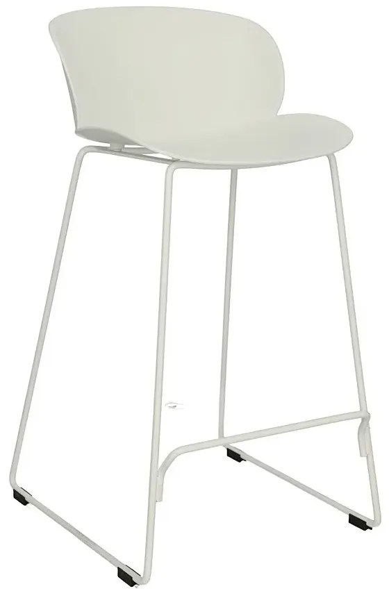Hoker Z Nowoczesny Biały Metalowym Stelażem B5-S75