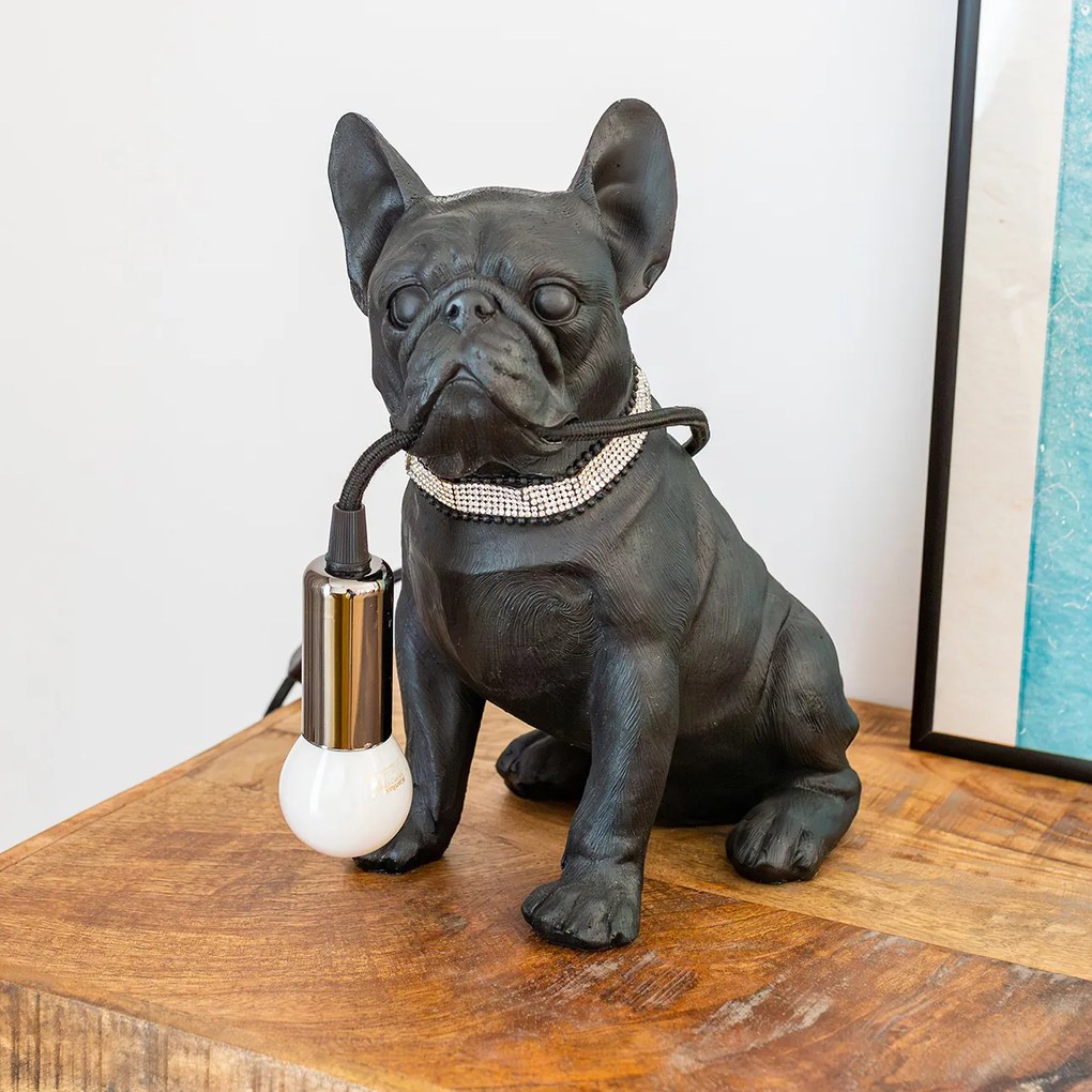 Lampa stołowa French Bulldog