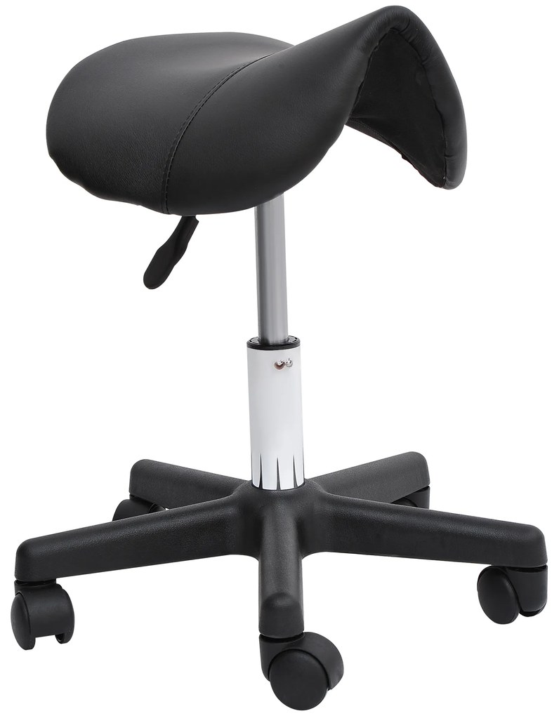 HOMCOM Krzesło z kółkami