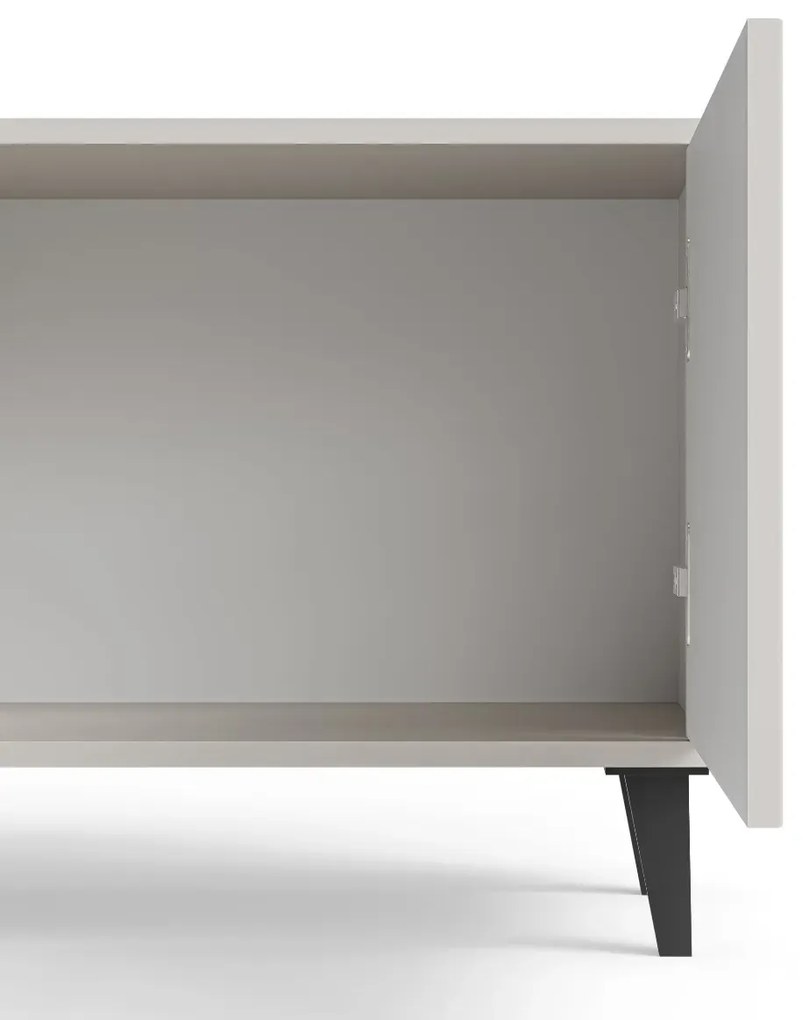 Szafka RTV RANDOM 2 180cm orzech/kaszmirowa HALMAR