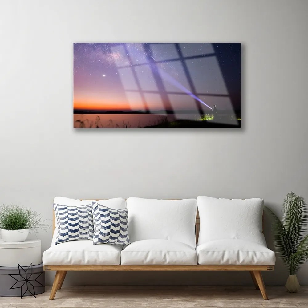 Obraz Akrylowy Gwiazdy Noc Droga Mleczna