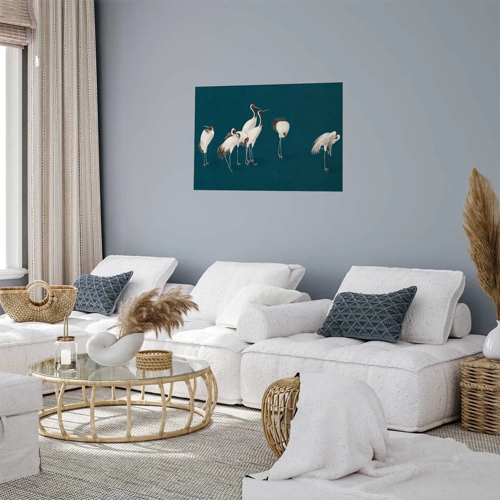 Plakat Wieczór nad stawem 90x60 cm bez ramy bez marginesu ARTGEIST B