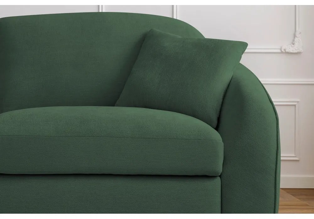 Zielona rozkładana sofa 235 cm Cezanne – Bobochic Paris