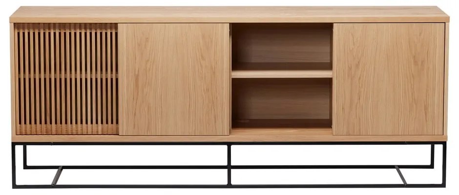 Niska komoda w dekorze dębu 188x75 cm Ende – Woodman
